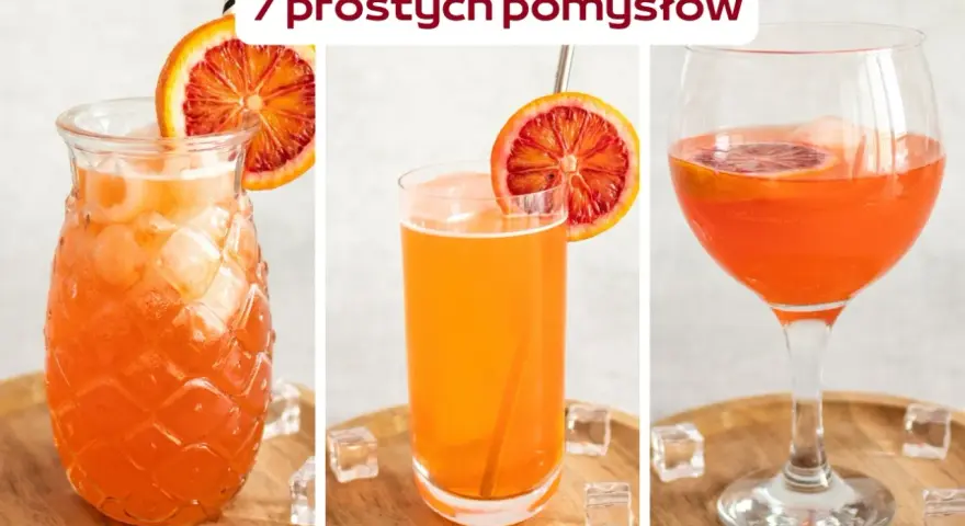 Drinki z pomarańczą: Proste przepisy na alkoholowe i bezalkoholowe koktajle
