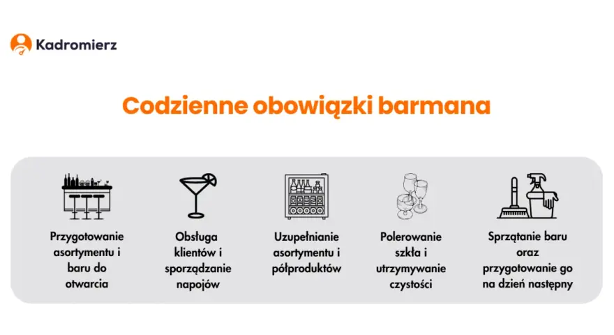 Barman: obowiązki, zarobki, kariera. Jak zacząć?